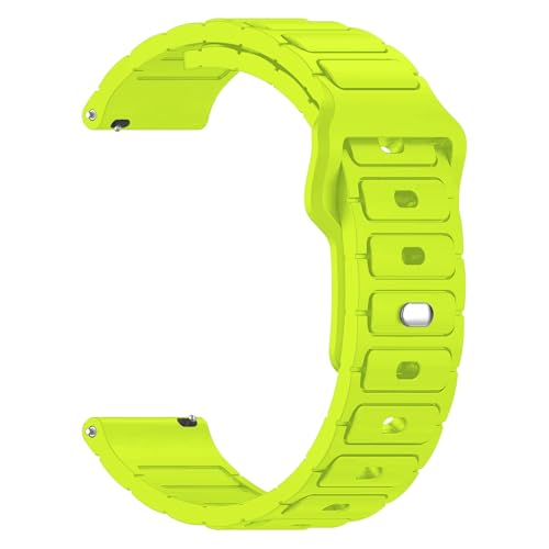 Image of ACM Watch Strap Silicone Belt 22mm compatible with Universal 22mm Size Replacement Strap Smartwatch Sports Button Closure Band