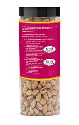 Image of YUM YUM Premium Roasted & Salted Jumbo Size Pistachios Nuts 450g Pack of 3-150g Each | Pista Dry Fruits | Super Crunchy & Delicious Healthy Nuts | Gluten Free & Low-Calorie