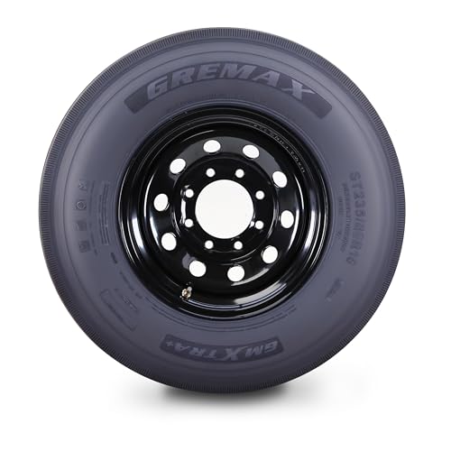 GREMAX All Steel Trailer Tire & Wheel