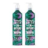 Faith In Nature - Natural Shampoo & Conditioner Set Aluminium Bottles - Vegan & Cruelty Free, No SLS or Parabens - 2 x 500ml, Lavender & Geranium