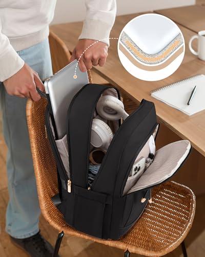 Mochila para portátil LOVEVOOK para mujer 17.3" impermeable miniatura 4