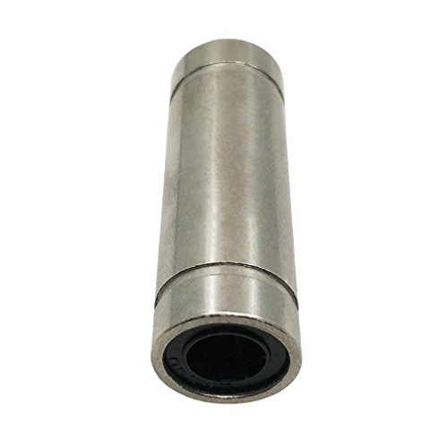 Reliabot 2Pcs Lm8Luu Linear Ball Bearing Nickel Plated 8Mm X 15Mm X 45Mm For 8Mm Linear Motion Shaft For 3D Printer And Cnc Machine #TOP3