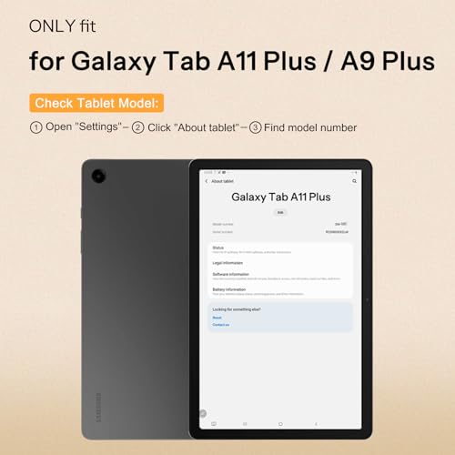 Image of SPARIN Paper Glass Screen Protector for Samsung Galaxy Tab A11 Plus /A9 Plus