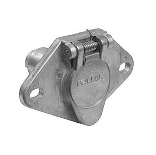 POLLAK RV Trailer 4-Way Connector Socket - 11-404 Wiring Connector (1)