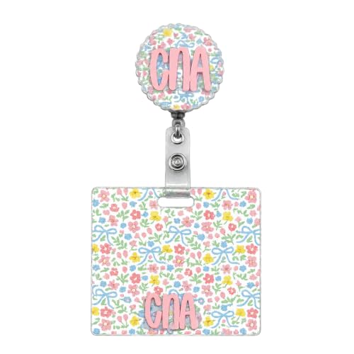 Porte-badge rétractable avec clip d'identification enrouleur de badge de printemps CNA pour soins