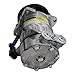 Freightliner Kenworth Peterbilt Sanden Type AC Compressor with Clutch 4041