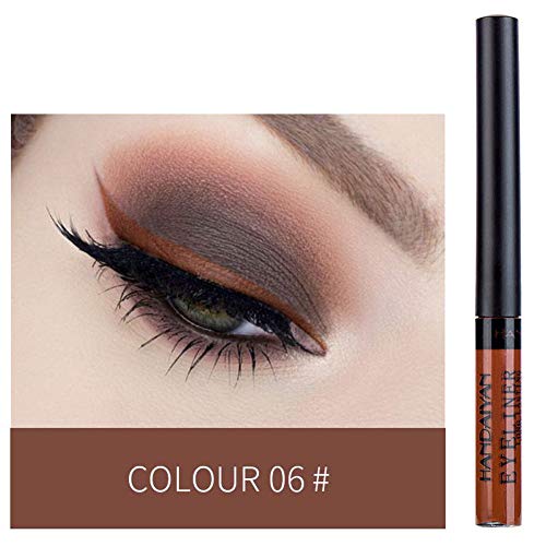 Lucoss 12 Colors Colored Eyeliners Waterproof Liquid Eyeliner Colorful Liquid Eyeliner Set Eyeliner Pencil Neon White Black Red Eye Liners For Women Eye Make-Up #TOP5
