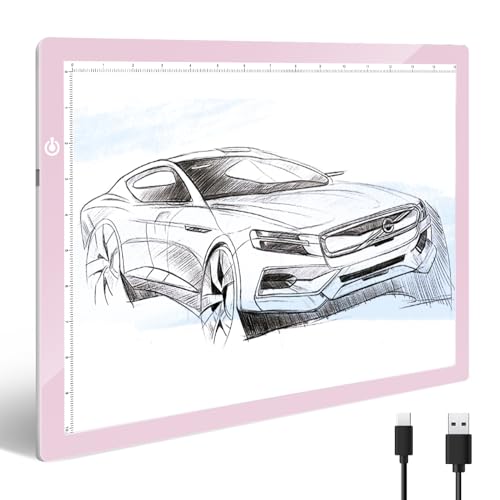 Tablette lumineuse DEL A3 KIVOTAC pour dessin croquis animation et échenillage de vinyle