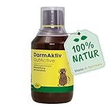 cdVet Naturprodukte DarmAktiv Hund & Katze 250 ml - Hund, Katze - Ergänzungsfuttermittel - Unterstützung der Darmflora - fördert die Verdauung - stärkt das Immunsystem - Verdauungsprobleme -