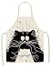 Produktbild SicoVision Küchenschürze mit Katzen-Motiv, ärmellos, Baumwolle, Leinen, lustige Schürze, für Damen, Herren, Zuhause, Küche, Accessoires, 50 x 68 cm, Leinen baumwolle, Type-1