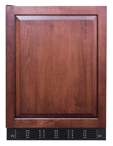 Summit FF6BK2SSIFADALHD 24” Wide ADA Under Counter Refrigerator 5.5 cu.ft. with Panel-Ready Door (Panel Not Included) Automatic Defrost Operation, and Deluxe black interior (ADA-Panel Ready-LHD)
