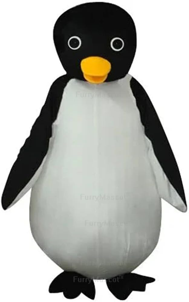 Adult Big Penguin Doll Suit Animal Mascot Costume Party Carnival Costumes