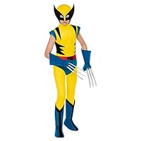Spirit Halloween X-Men Kids Wolverine Costume - M | Officially Licensed | Marvel | Superhero Costume
