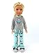 American Fashion World Winter Panda Pajamas for 14-Inch Dolls | Premium Quality & Trendy Design | Dolls Clothes | Outfit Fashions for Dolls for Popular Brands