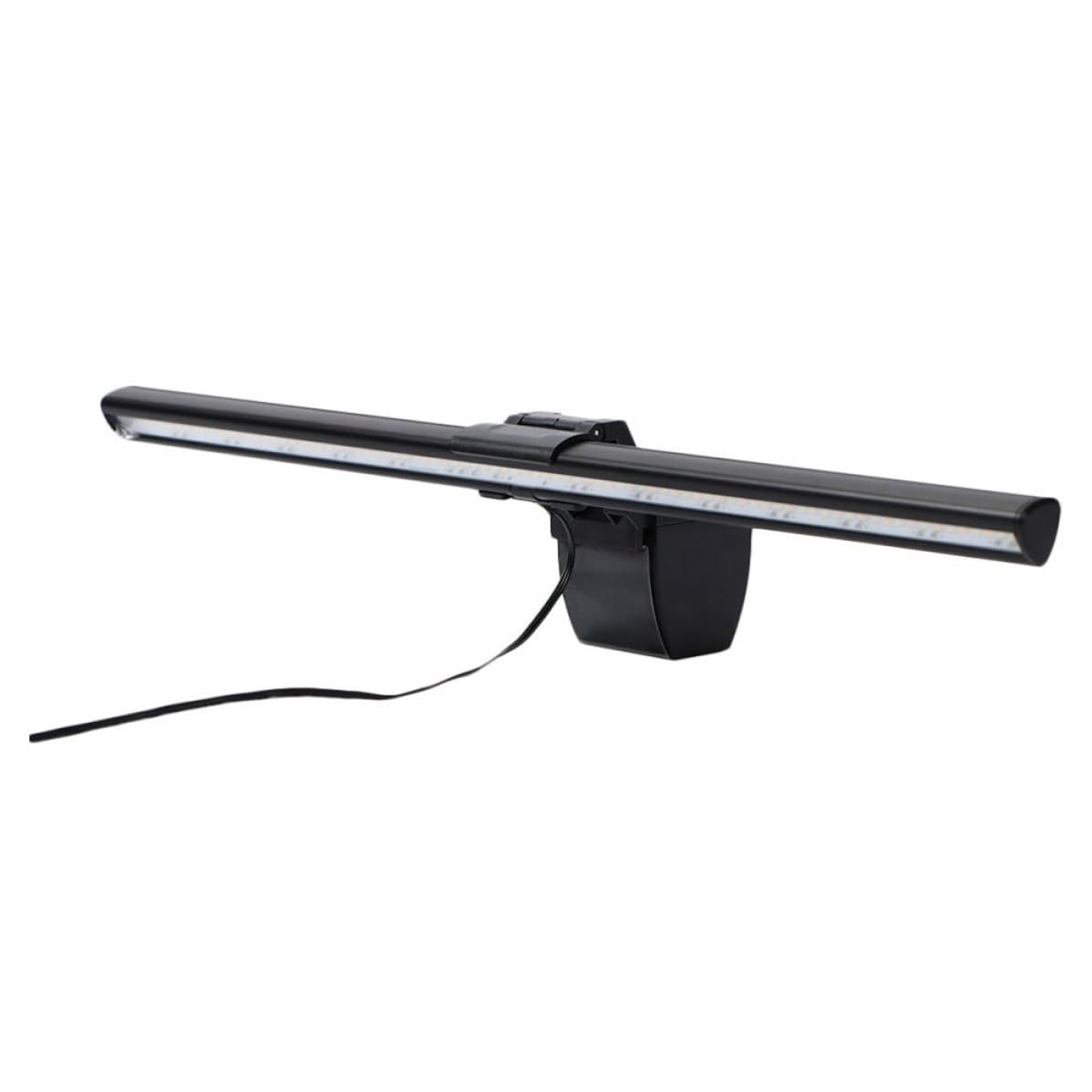 Toyvian Lámpara Colgante LED y Diseño de Aleación de Aluminio Luz Ajustable Tres Temperaturas de Color Interfaz USB para Monitor de Computadora para Estudio y Lectura