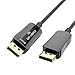 Produktbild CABLEDECONN 8K 4K DisplayPort-Glasfaserkabel DP 1.4 8K@60Hz 4K@144Hz mit 32,4 Gbit/s Schlankes und Flexibles DP-zu-DP-Kabel 30M 99FT