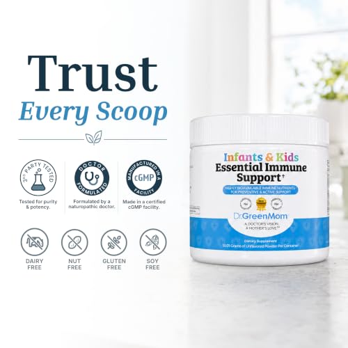 Dr. Green Mom Essential Immune Support Powder