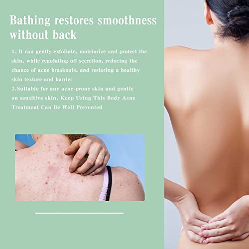 Herbaluxy Back Acne - Back Acne Treatment Spray, Salicylic Acid Body Acne Spray, Back Exfoliator For Shower (2Pcs) #TOP3