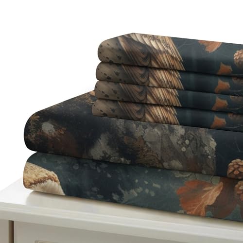 Linge de lit chouette blanche ensemble de literie microfibre 135x200 - 6