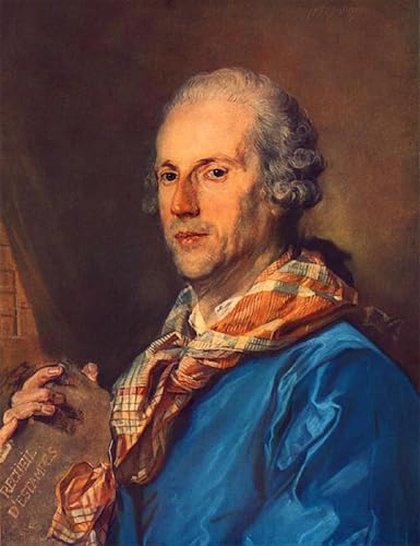 Retrato de Charles Le Normant Du Coudray Carteles Impresiones Decoración Pared Pinturas Murales 60x90