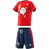 Adidas I Charact Set B Sportset, baby-kinderen, rood/wit