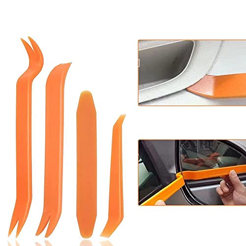 100 Pezzi Clip di Fissaggio a Pressione, Clip di Fissaggio Universali per Auto E Kit di Fissaggio in Plastica, Assortimento di Viti di Plastica per Interni Auto Pannello Paraurti Porta