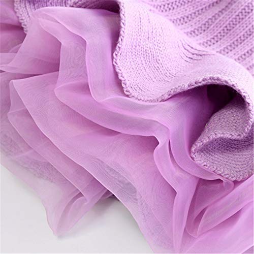 Image of FKKFYY Long Sleeve Fall Sweaters for Girls