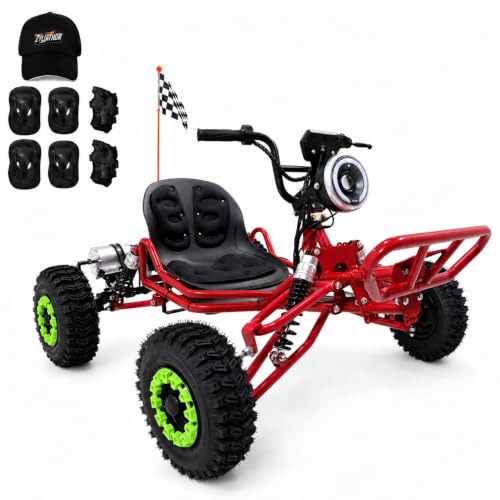 Electric Go Kart 2000W Red