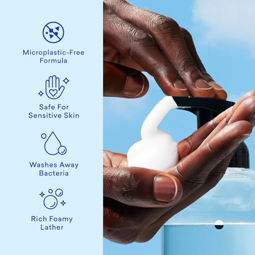 Image of BLUELAND Hand Soap Starter Set, 1 Bottle with 4 Refill Tablets, Variety