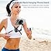 Magnetic Neck Phone Holder for Recording, Hands Free POV/Vlog Neck Mount with Wireless Remote Control, Neck Tripod with Chest Strap for Cooking/Riding, Content Creator for iPhone Android GoPro