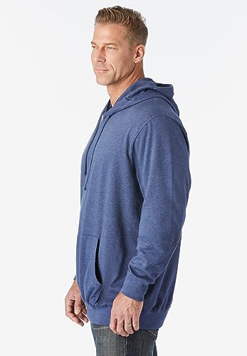 KingSize Men's Big & Tall Tall Ultra-Comfort Fleece Pullover3
