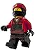 LEGO Ninjago Hands of Time 9009211 Kai Kids Minifigure Light up Alarm Clock| red/Black Plastic | 9.5 inches Tall | LCD Display | boy Girl | Official