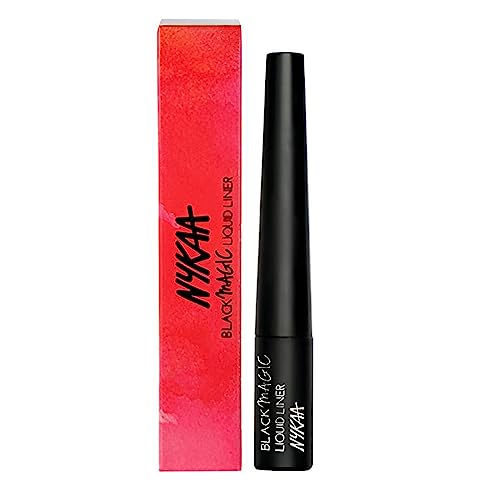 Image of Nykaa Black Magic Liquid Eyeliner - Super Black 01