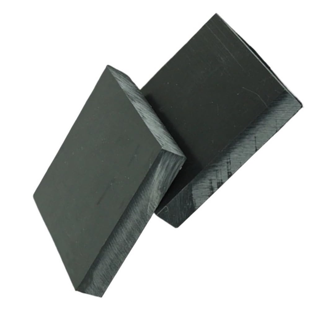 Flache POM-Platten im 4er-Pack, schwarz und weiß, mehrere Größen for CNC-Modelle(WHITE,100x100x8mm)