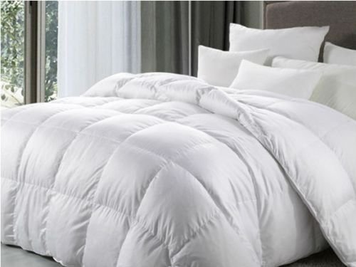Feather Duvet Quilt, Duck Feather & Down Duvet Comfort Washable Single