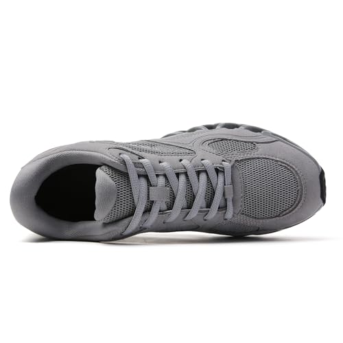 Image of SKDOIUL Men Sport Running Shoes Mesh Breathable Trail Runners Fashion Sneakers