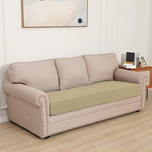 Image of Easy-Going Stretch 1 Piece Couch Cushion Cover for Sofa