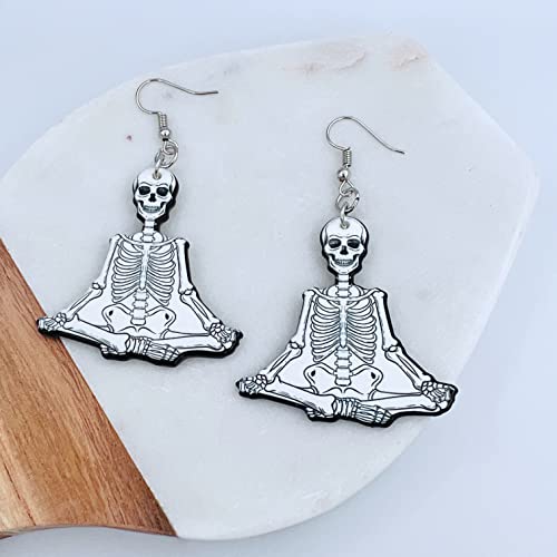 Halloween Earrings for Women - Spooky Halloween Jewelry - Middle Finger Earrings - Poison Jewelry3