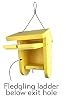 Kettle Moraine Recycled Moraine Bird House Nest Box for Wrens & Chickadees (Red/Chocolate) #2