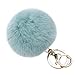 Produktbild BZLine® Schlüsselanhänger für Auto Pom Pom Tasche Anhänger Charm (Grün)