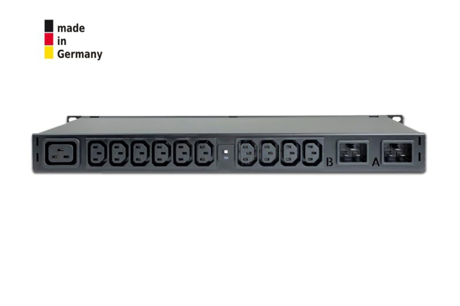 GUDE 8801-3 Expert Transfer Switch 16A 1x IEC C19, 6X IEC C13 (4xFuse), sieć