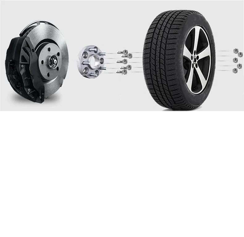 Entretoise De Roue Élargisseur De Voie Pour Suzuki Pour Jimny 5x139,7, Alésage Central 108 Mm, M12x1,25, Entretoises Moyeu Cales Jante Aluminium Forgé Voiture Élargisseurs Entretoises(40mm)