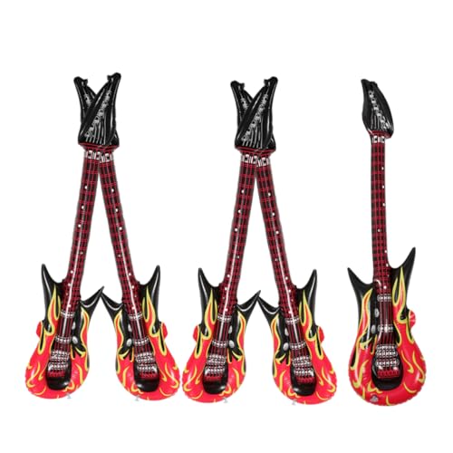 Garneck Guitarra Eléctrica para Fiesta Accesorio De Guitarra Decoración De Aire