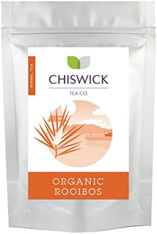 Organic Rooibos (Redbush) Premium Loose Leaf Herbal Tea - Chiswick Tea Co - 1kg (4 x 250g bags)