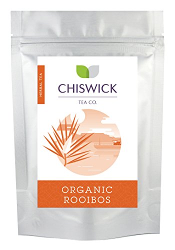 Organic Rooibos (Redbush) Premium Loose Leaf Herbal Tea - Chiswick Tea Co - 50g