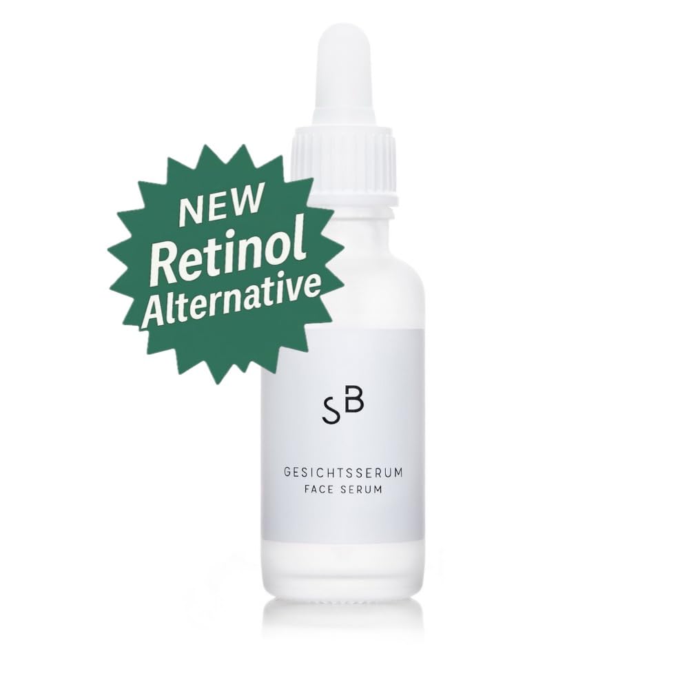 Studio Botanic Gesichtsserum 30 ml – regenerirende Gesichtspflege mit Ginseng Peptid & Resveratrol Ferment als Alternative zu Retinol & Retinal – Hyaluronsäure & Bio Gurkenextrakt – Naturkosmetik