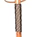 FOREST PILOT Pure Fir Wood Concise Style Walking Stick for Hiking with Parachute Cord Warpped (Nature Color, 48 Inches, 1 Piece)
