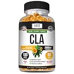 Kaya Naturals CLA Capsules – Conjugated Linoleic Acid – Non-GMO & Gluten-Free (180 Count (Pack of 1))