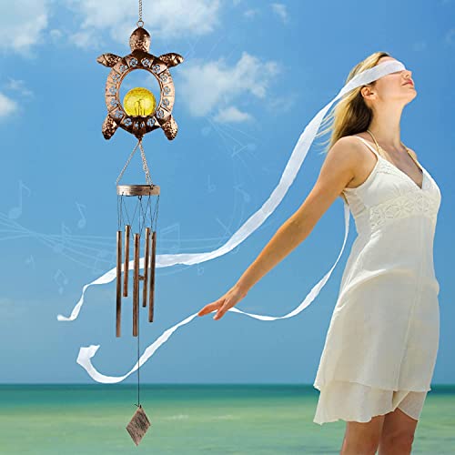 Turtle Wind Chimes Mothers Day Mom Gifts, Tortoise Turtle Chimes Gifts For Mom Gifts For Women Gifts For Grandma Birthday Gifts Turtle Gifts Turtle Decor Gardening Gifts #TOP7