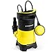 Produktbild TROTEC Schmutzwasser-Tauchpumpe TWP 4025 E IPX8 Schutzart, 400 W, Ø 25 mm Fremdkörper, 7.500 L/h Förderleistung, Trockenlaufschutz für Schwimmbecken Kellerräume Gartenteich